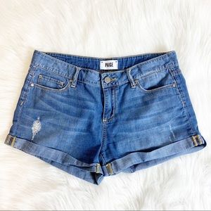 Paige Jimmy Jimmy Short Jean Shorts Size 28
